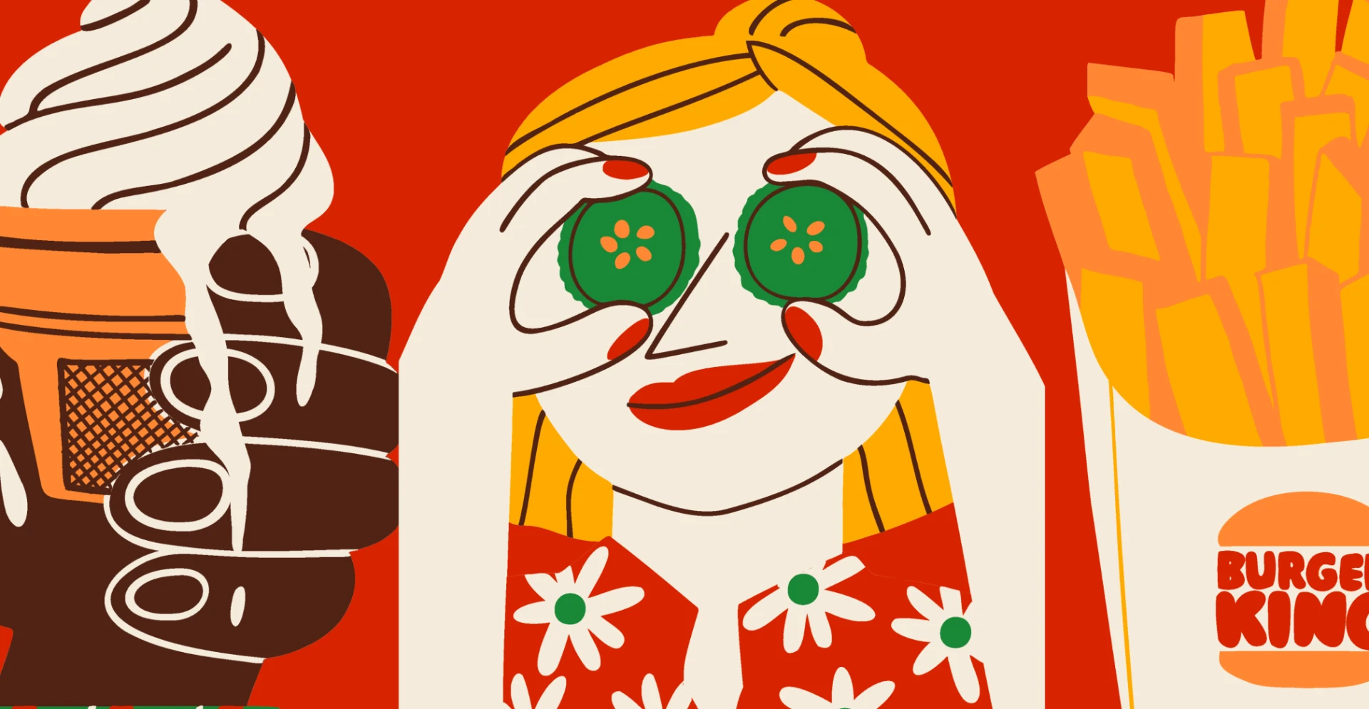 Burger King — Illustrated Campaign