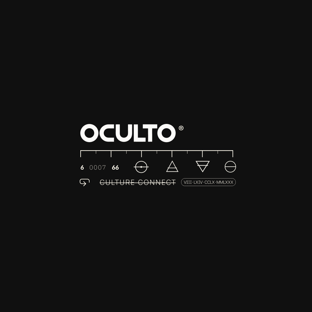 Oculto — Brand Identity — Sistema & Aplicações 1