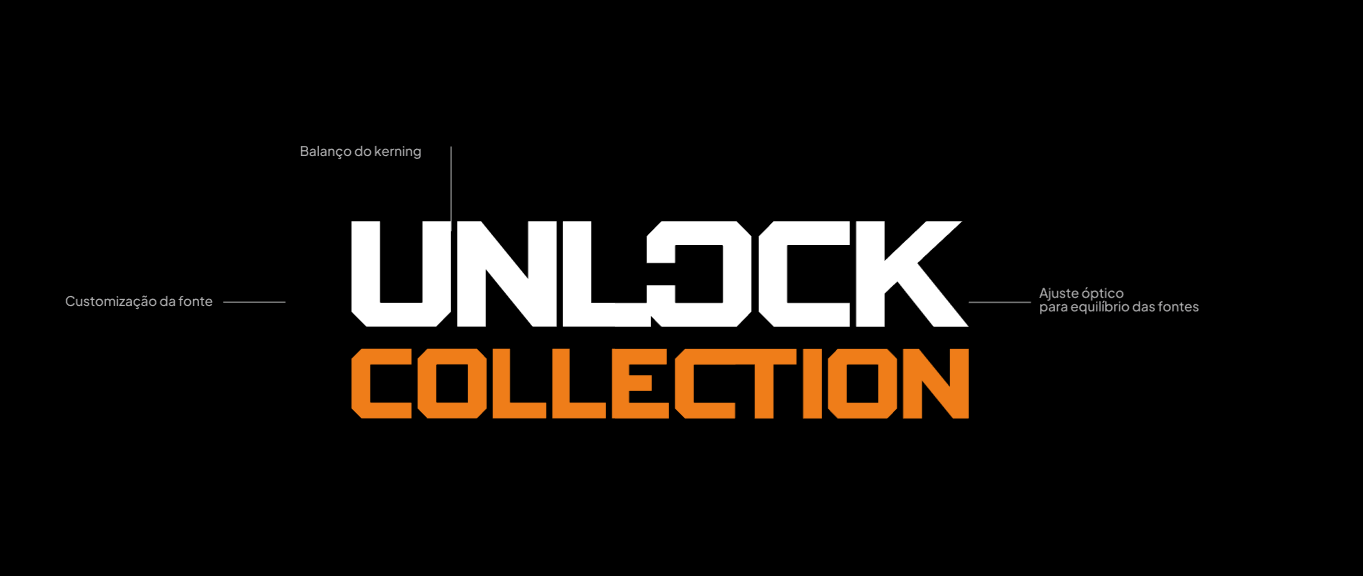 Unlock Collection — Campaign & Brand Concept — Brand System & Applications 1