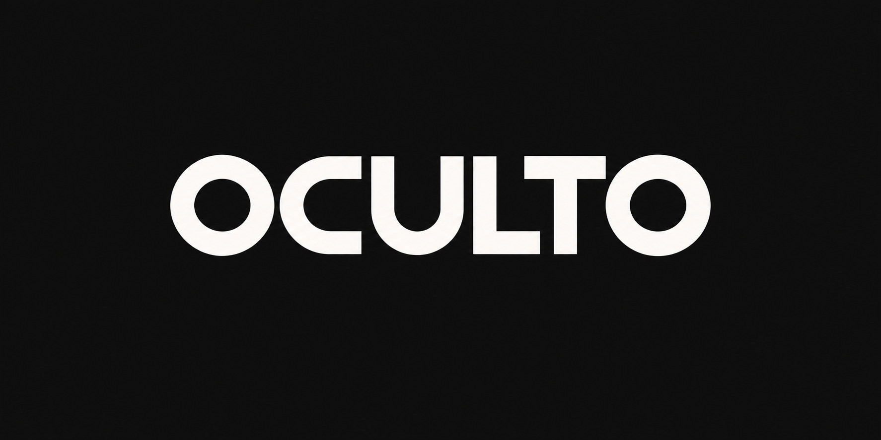 Oculto — Brand Identity
