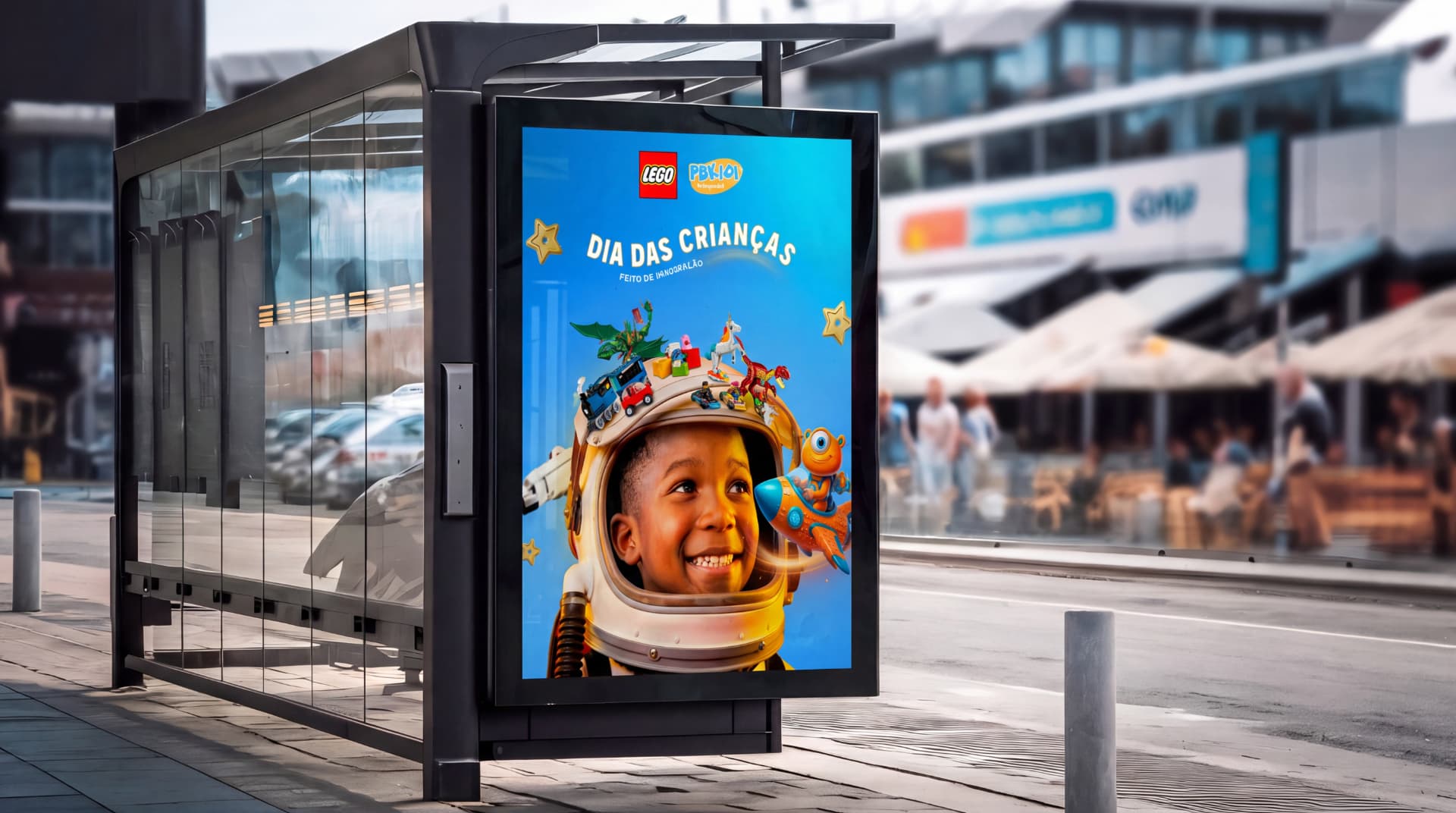 Lego + PBKids — Children's Day Campaign — plate 1