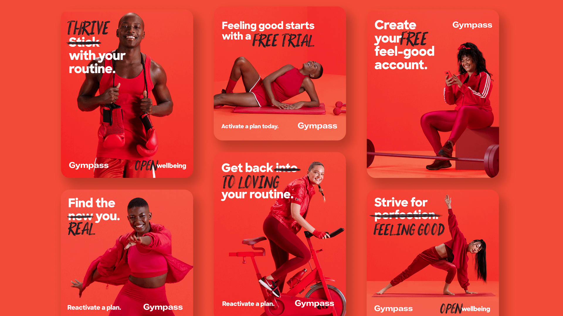 Gympass — Paid Media Campaign — plate 1